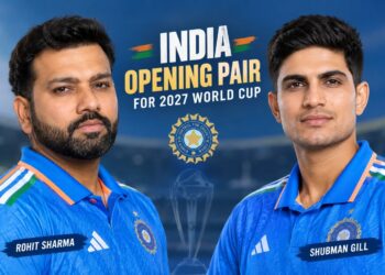 Indian cricket opening pair for the 2027 ODI World Cup